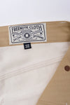 Freenote Cloth Ortega Pant in White Herringbone