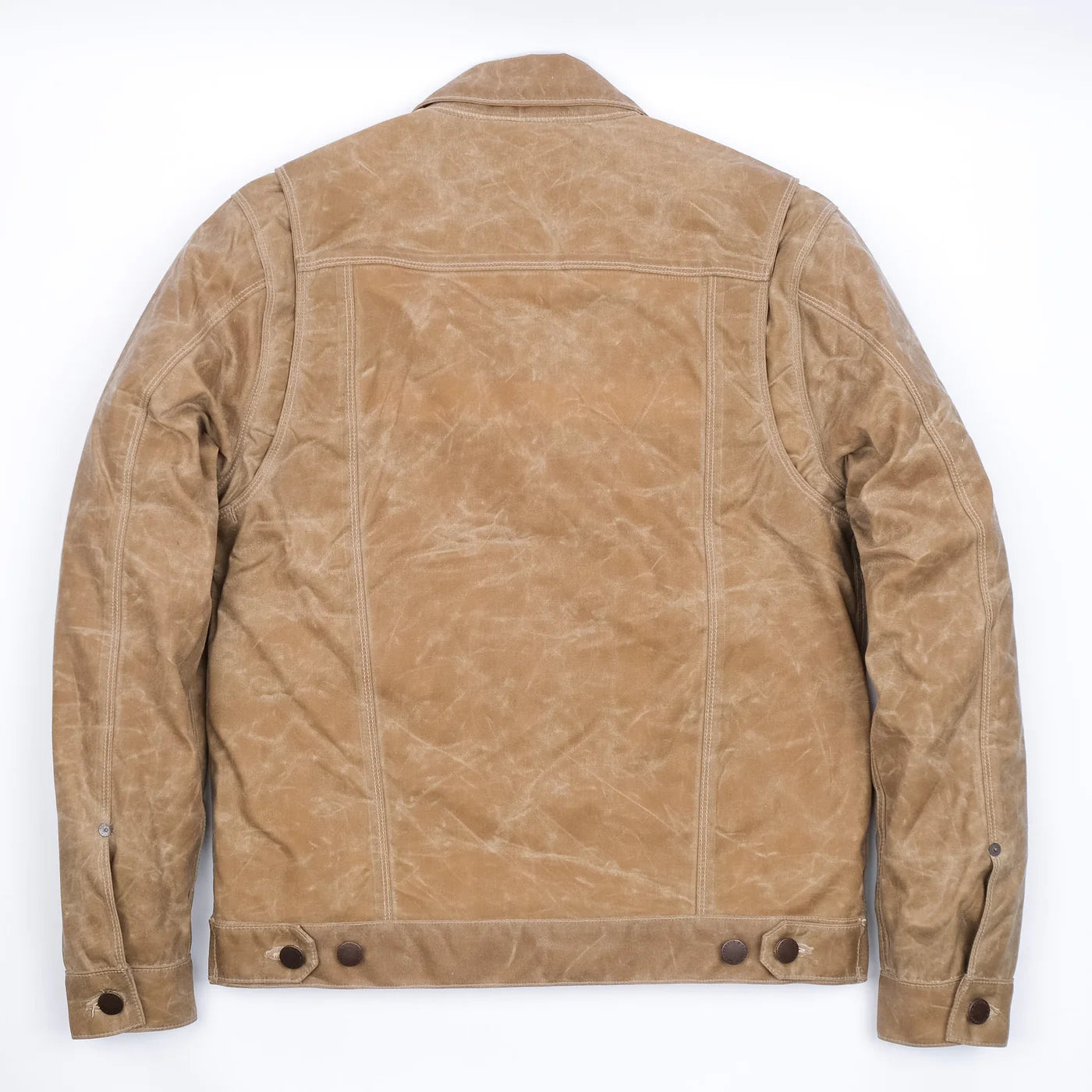 Freenote Cloth Riders Jacket in Tumbleweed Waxed Canvas