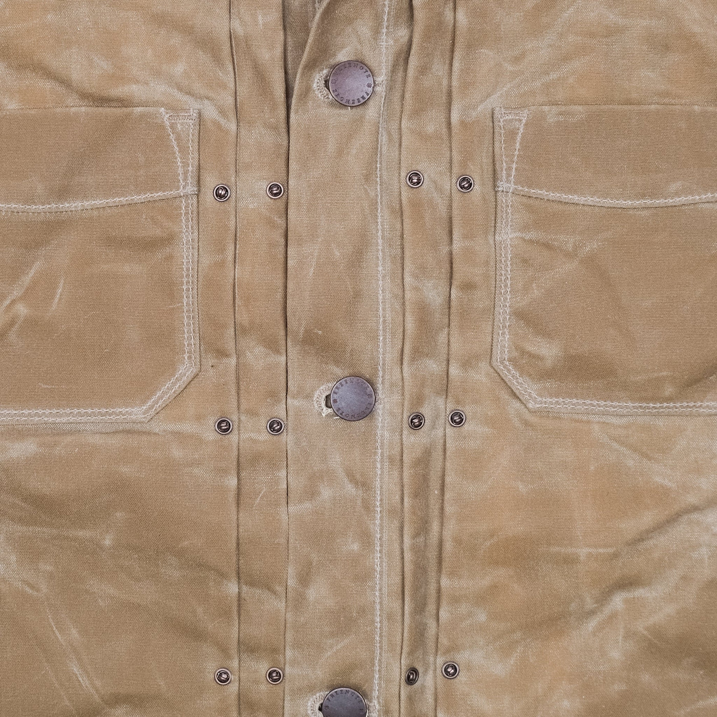Freenote Cloth Riders Jacket in Tumbleweed Waxed Canvas