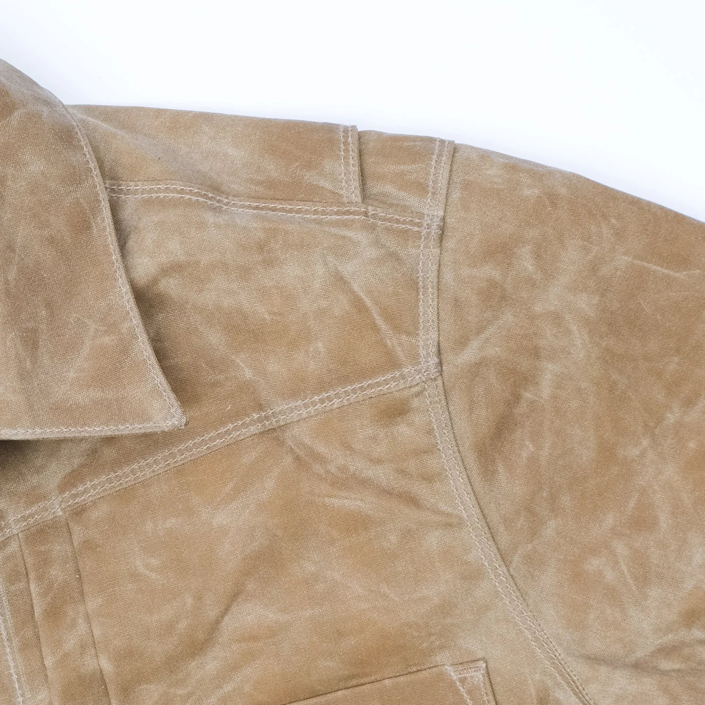 Freenote Cloth Riders Jacket in Tumbleweed Waxed Canvas