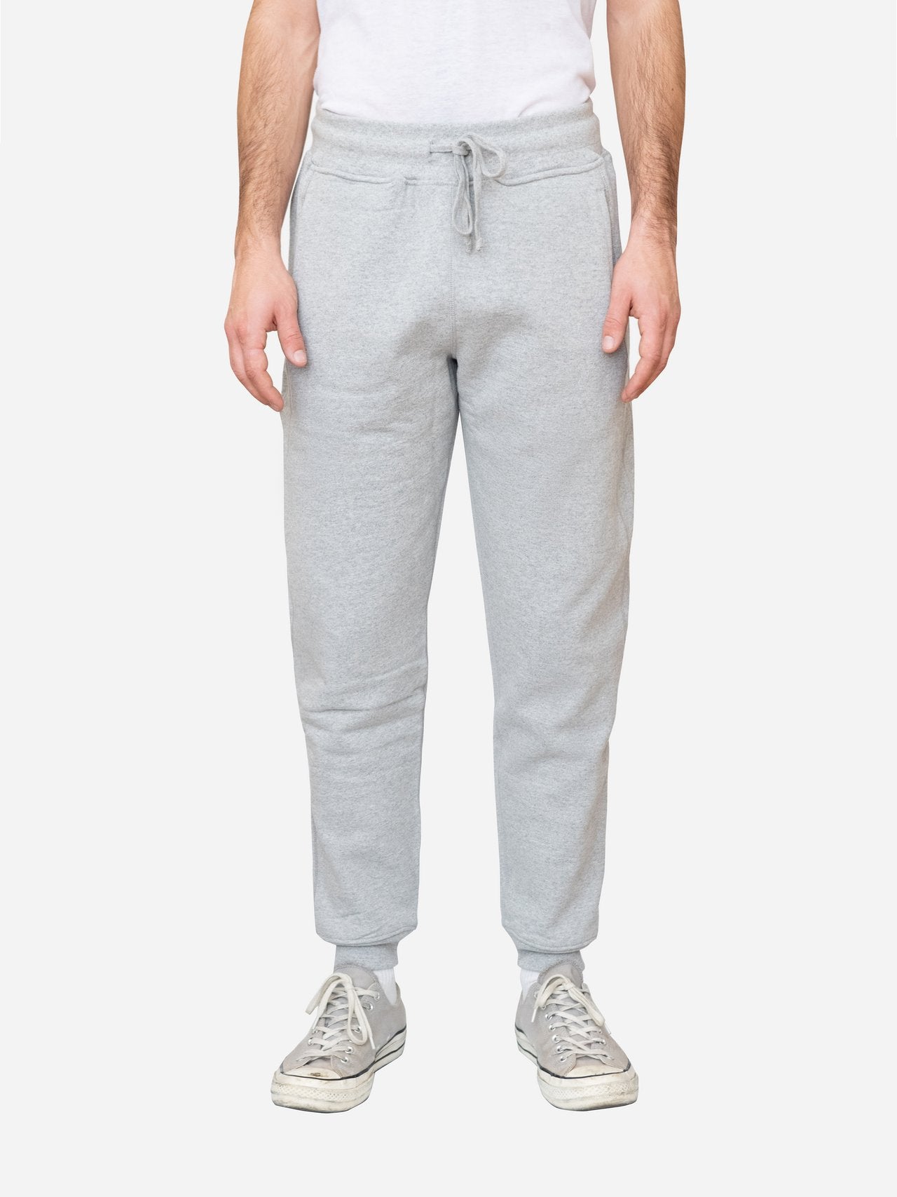 3Sixteen Sweatpants in Heather Grey