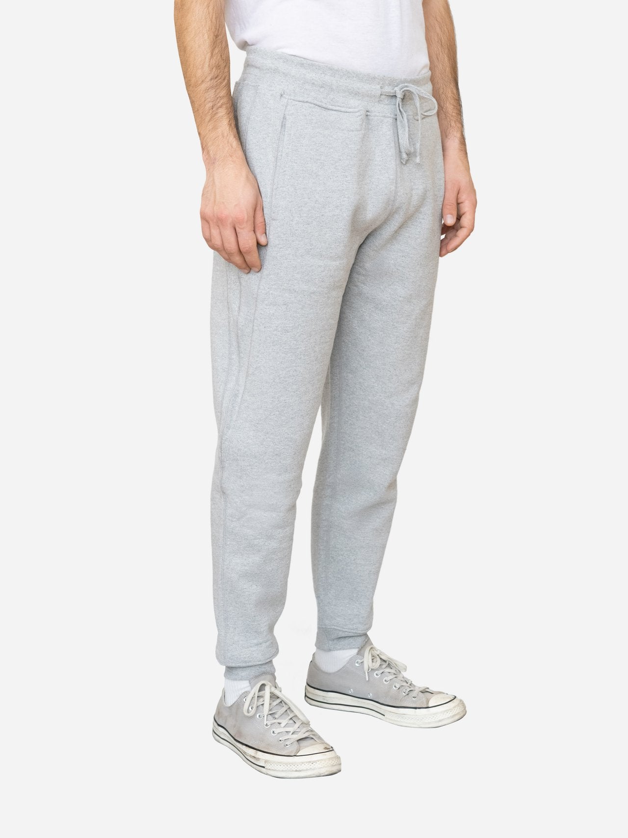 3Sixteen Sweatpants in Heather Grey