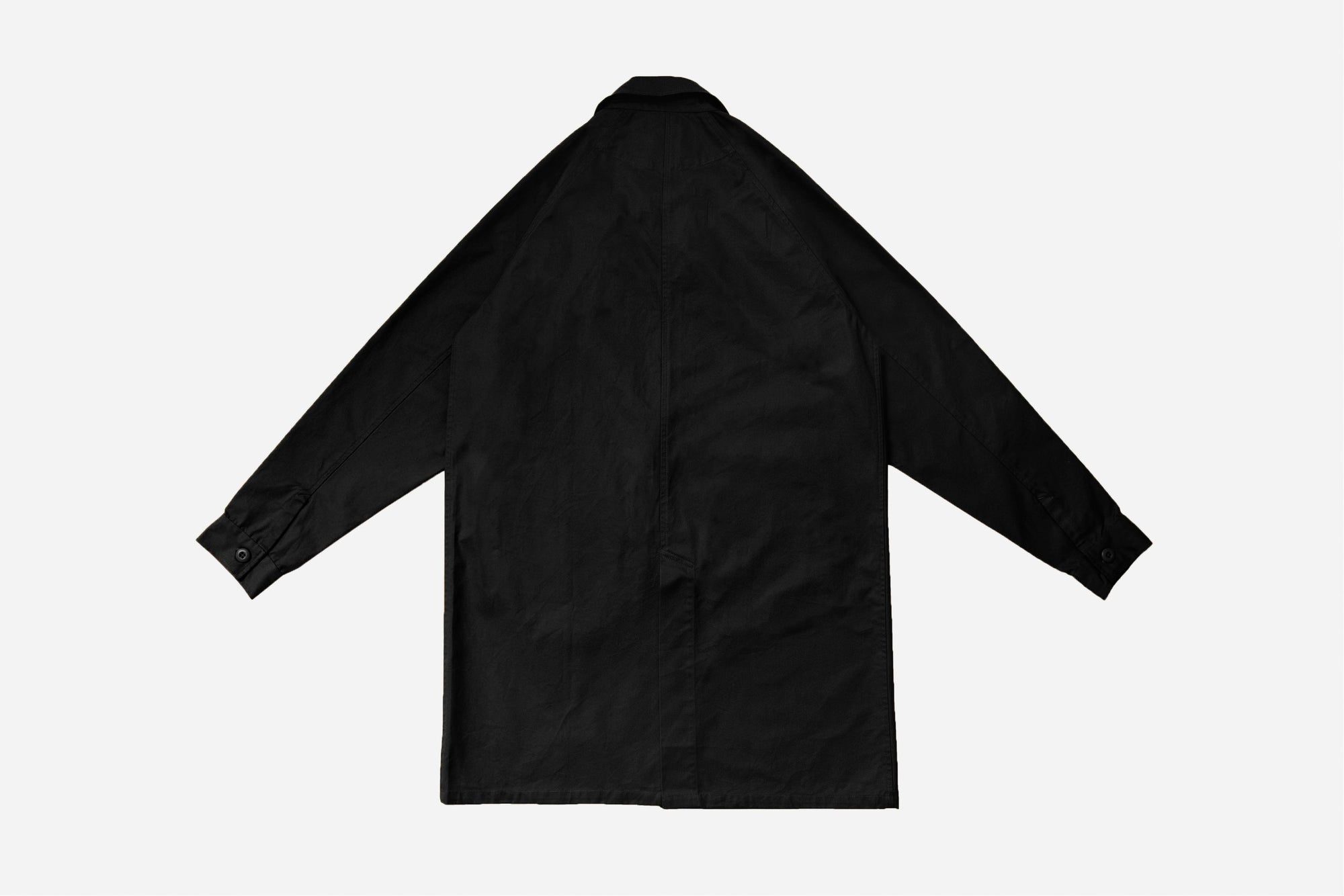 3sixteen Mac Coat In Black