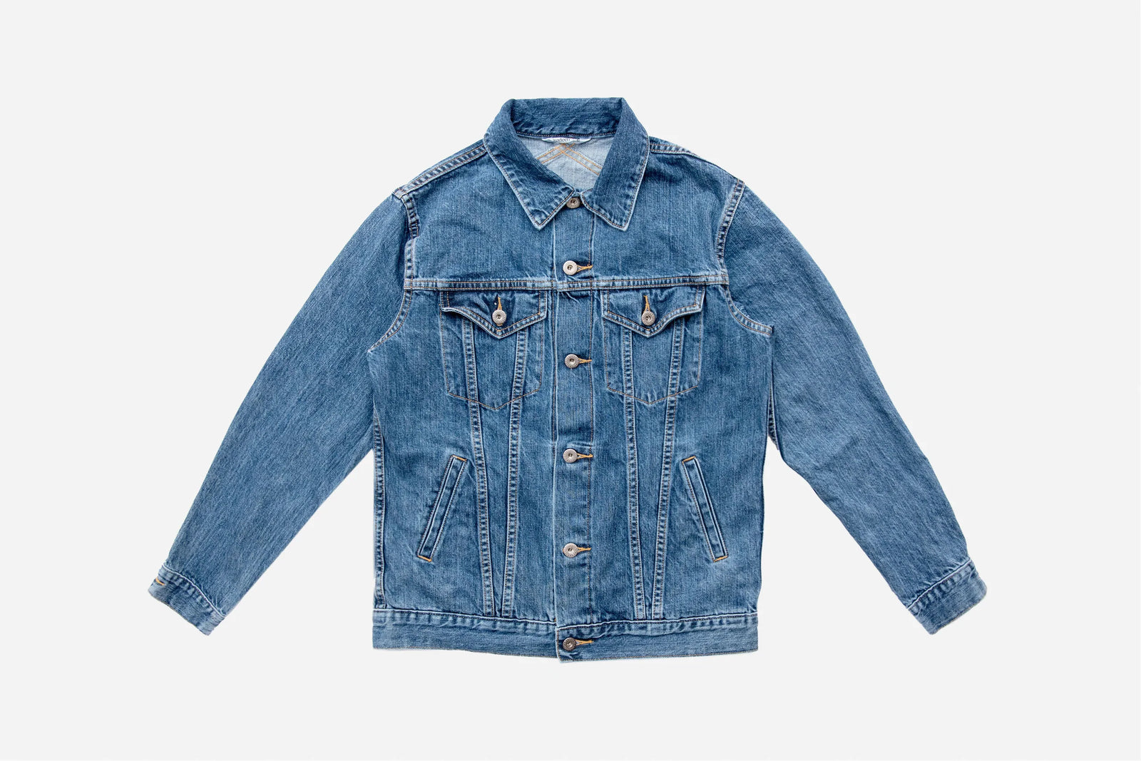 3Sixteen Lightweight Type 3s Denim Jacket in Washed 101x