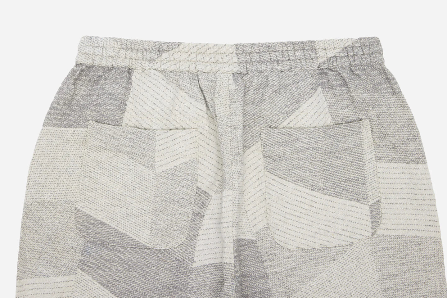 3Sixteen Drawstring Pant in Ash Zig-Zag Jacquard