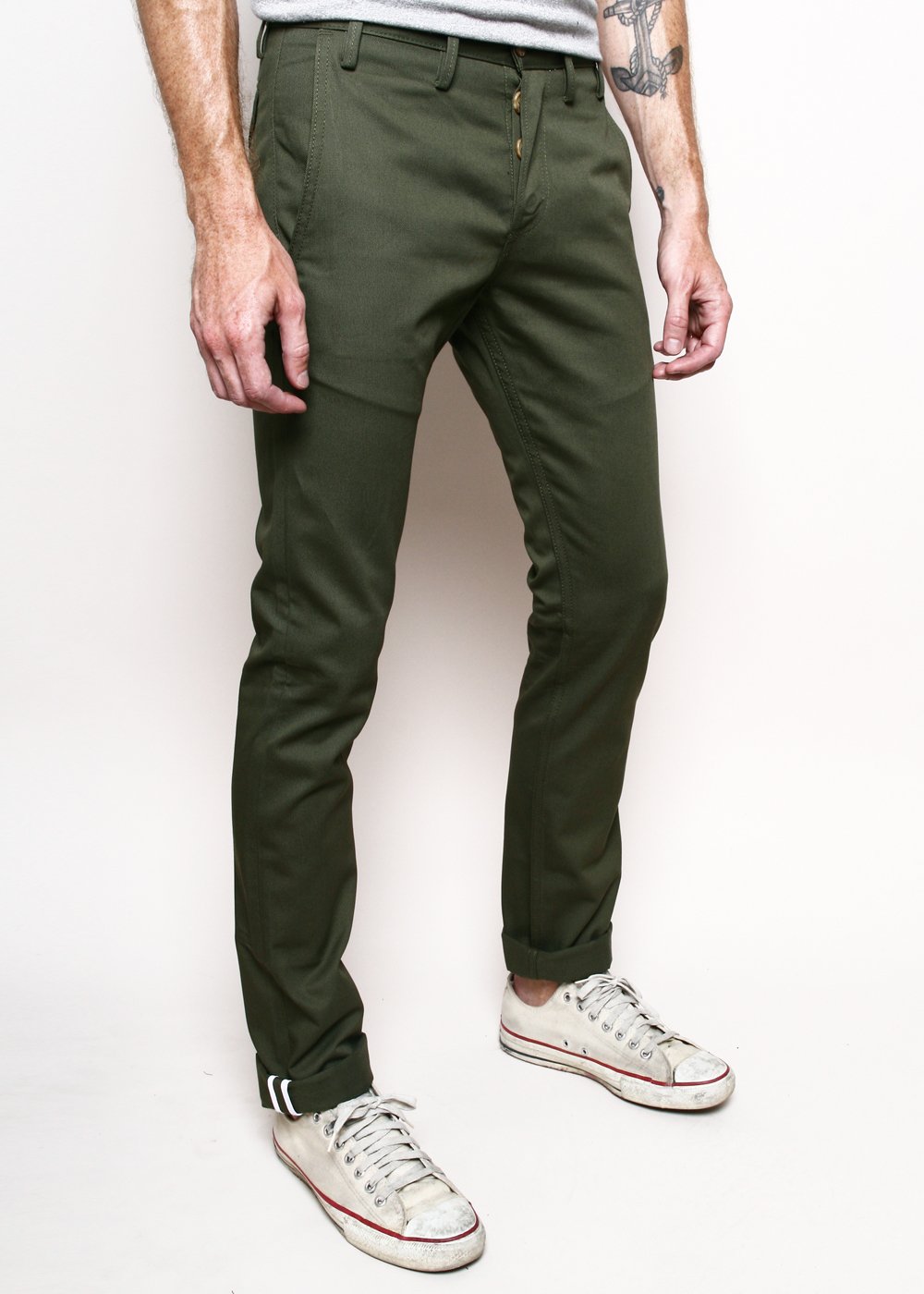 Rogue Territory Officer Trousers in Olive