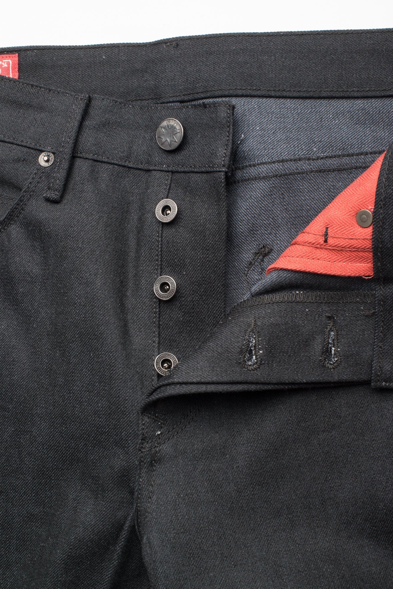 Freenote Cloth Rios Slim Straight in 14.25 Ounce Black Grey