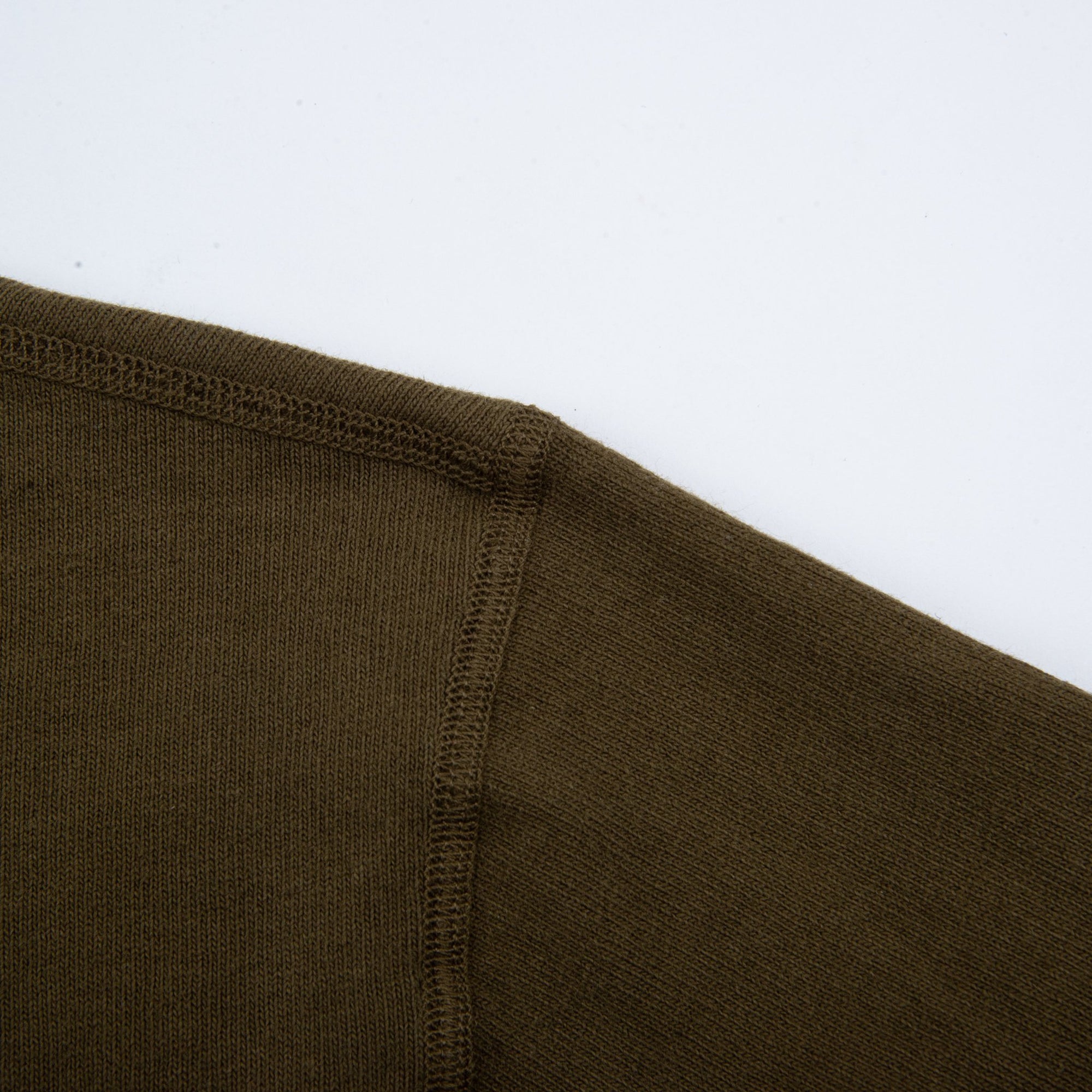 Freenote Cloth 13 Ounce Henley L/S in Olive
