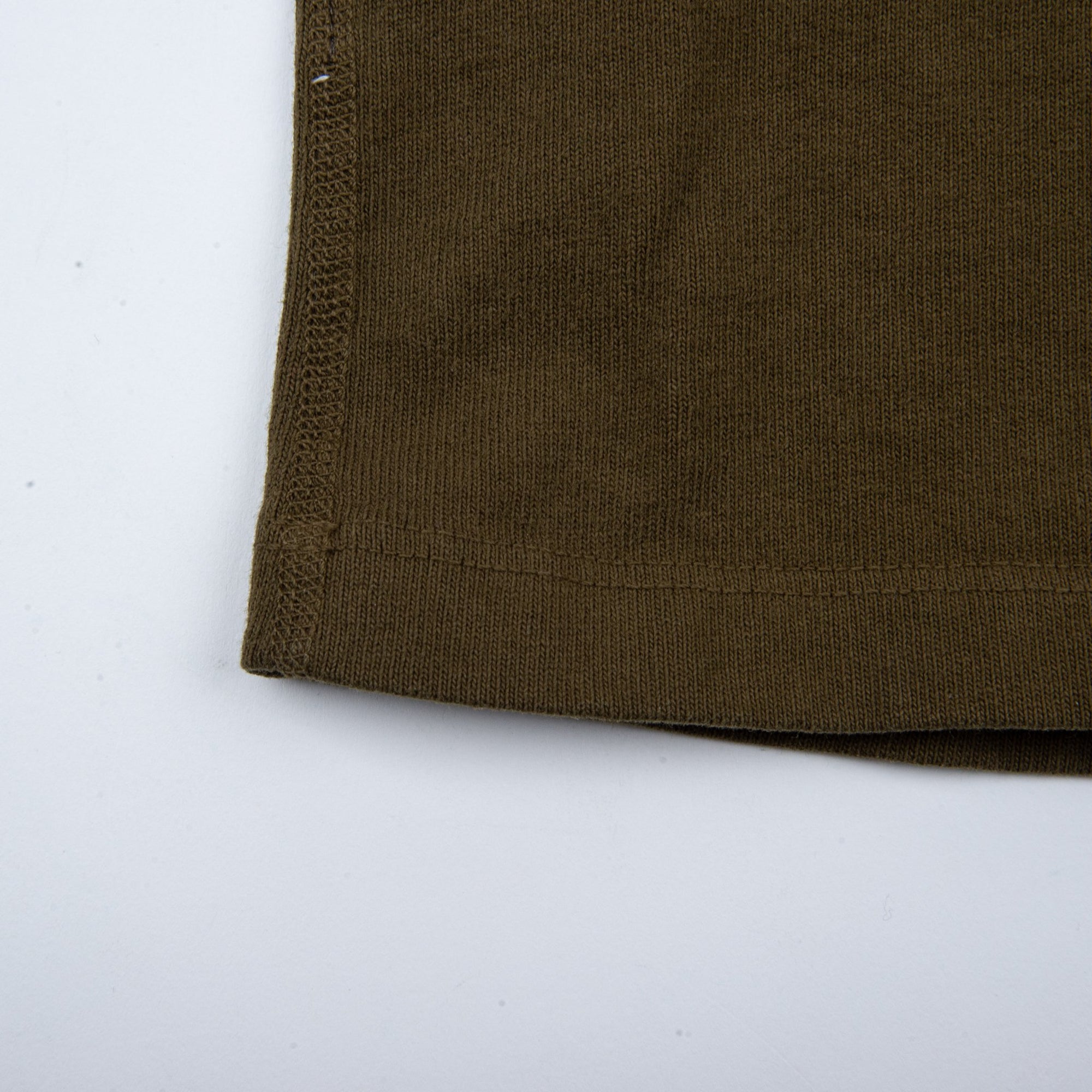 Freenote Cloth 13 Ounce Henley L/S in Olive