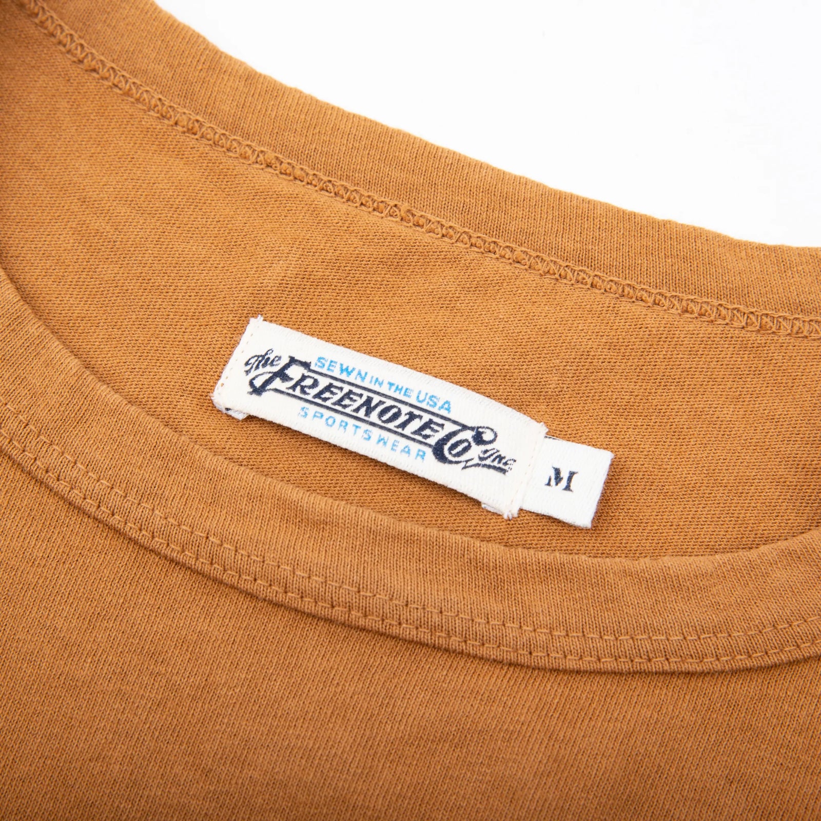 Freenote Cloth 9 ounce Tee L/S in Tobacco