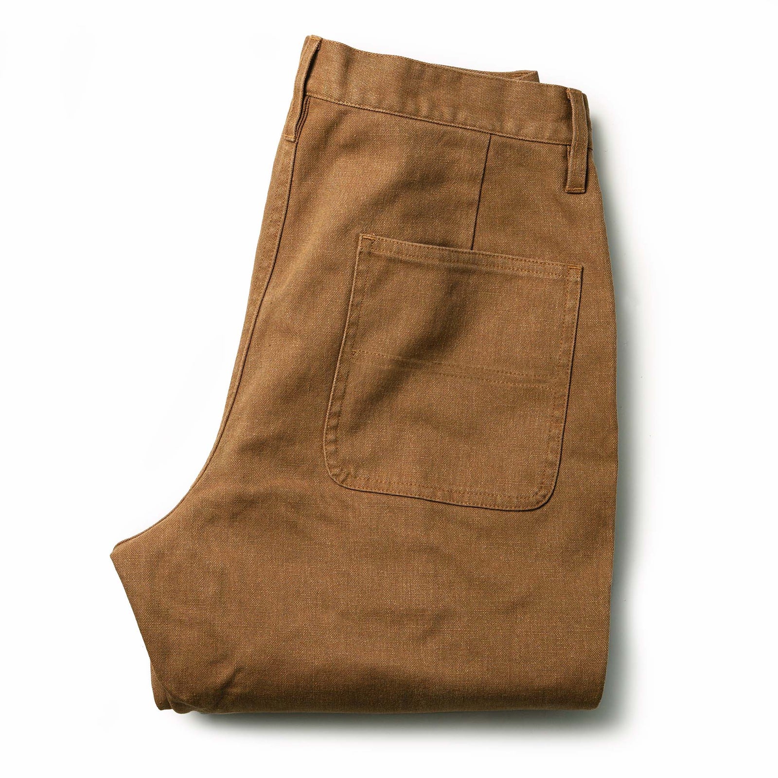 Taylor Stitch Camp Pant in Tobacco Boss Duck