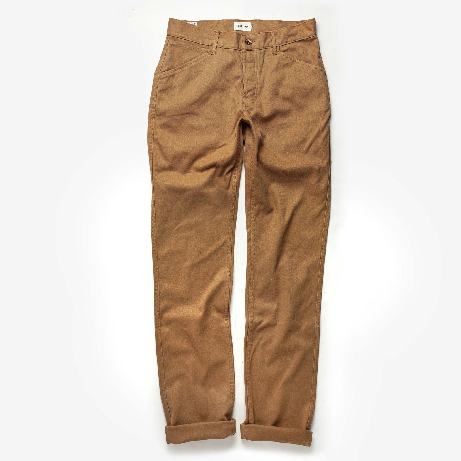 Taylor Stitch Camp Pant in Tobacco Boss Duck
