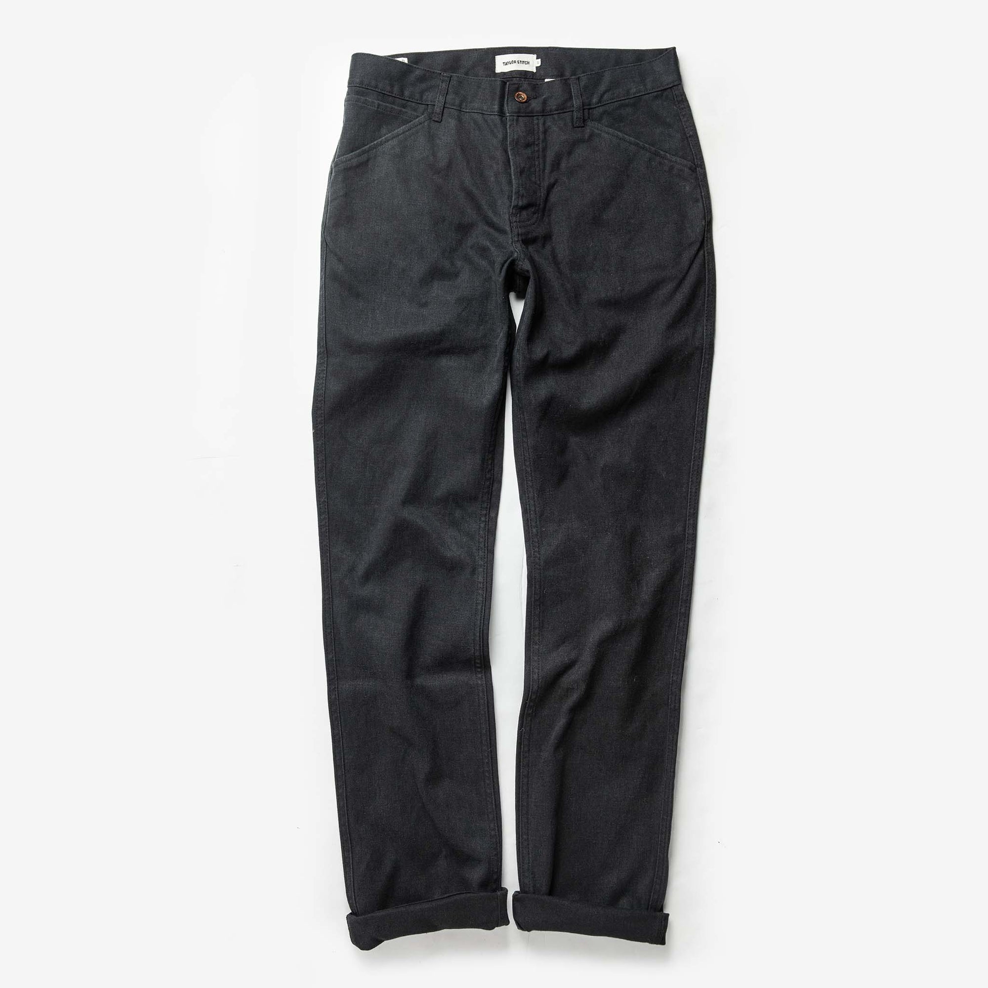 Taylor Stitch Camp Pant in Coal Boss Duck