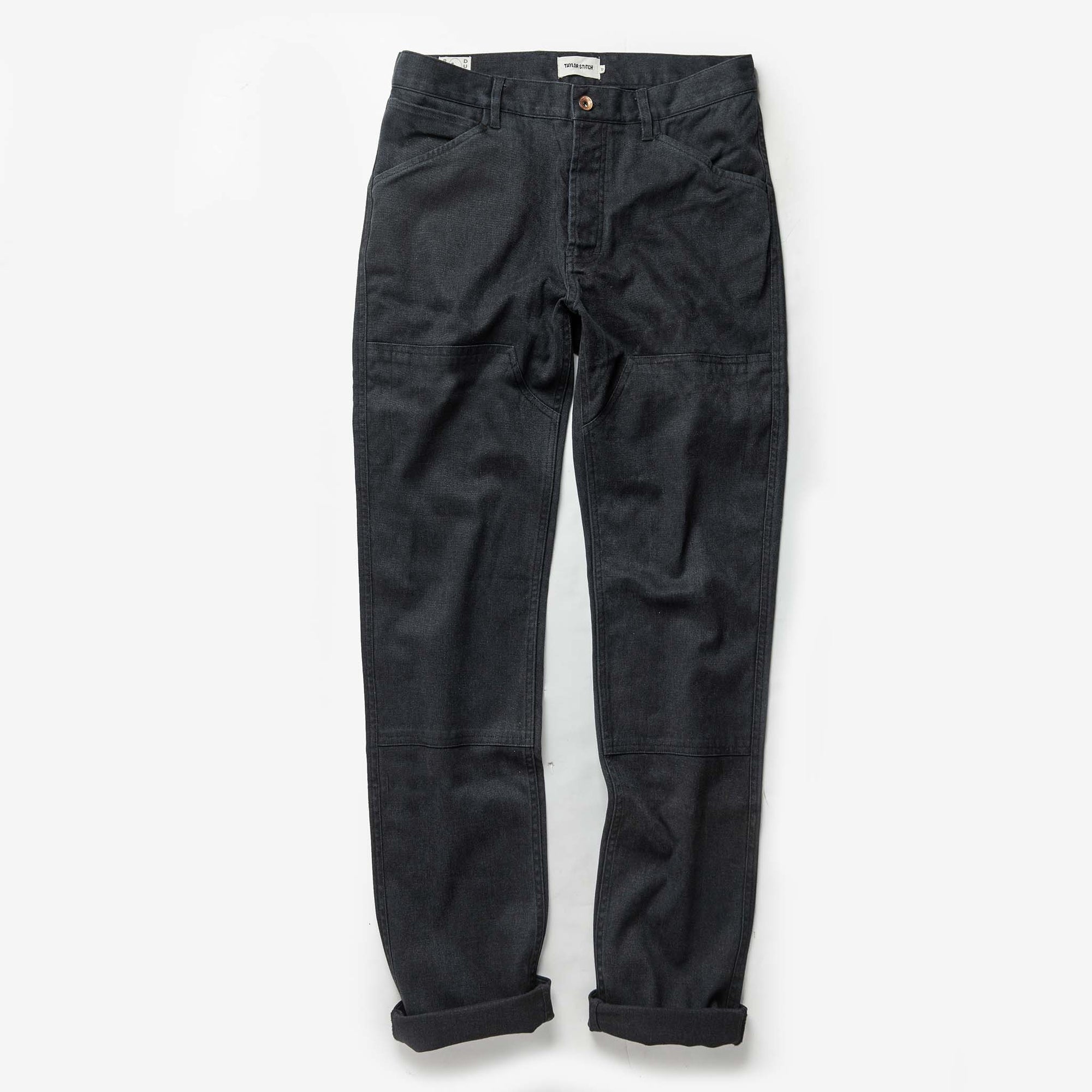 Taylor Stitch Chore Pant in Coal Boss Duck