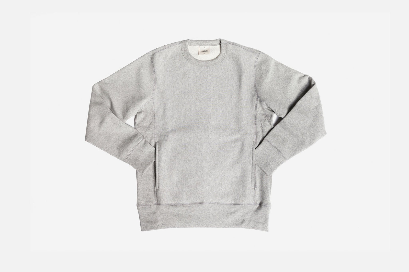 3Sixteen Heavyweight Crewneck in Grey