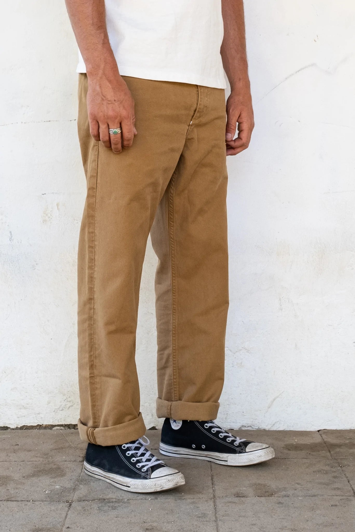 Freenote Cloth Deck Pant in Khaki