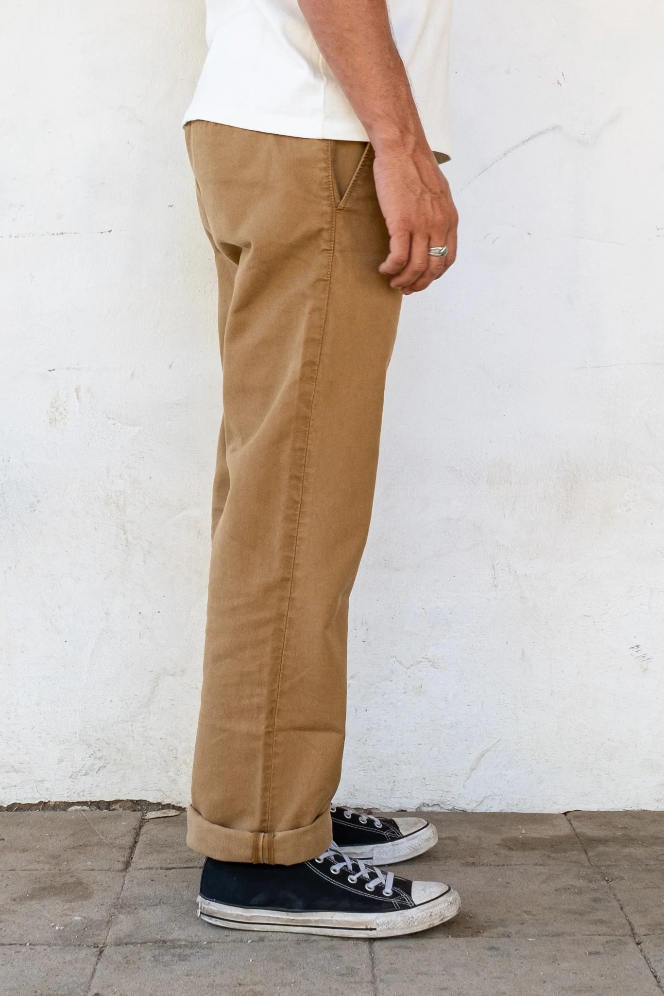 Freenote Cloth Deck Pant in Khaki