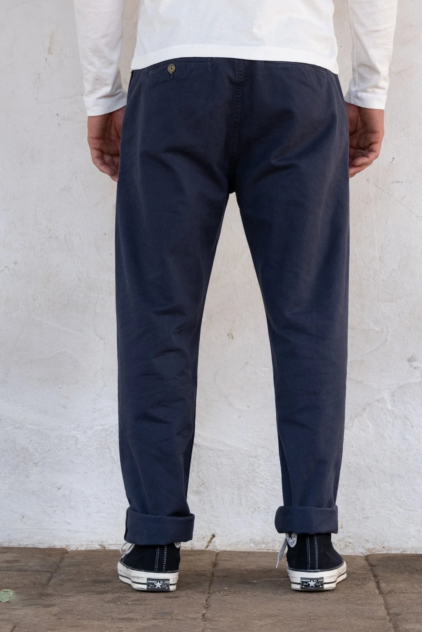 Freenote Cloth Deck Pant in Navy
