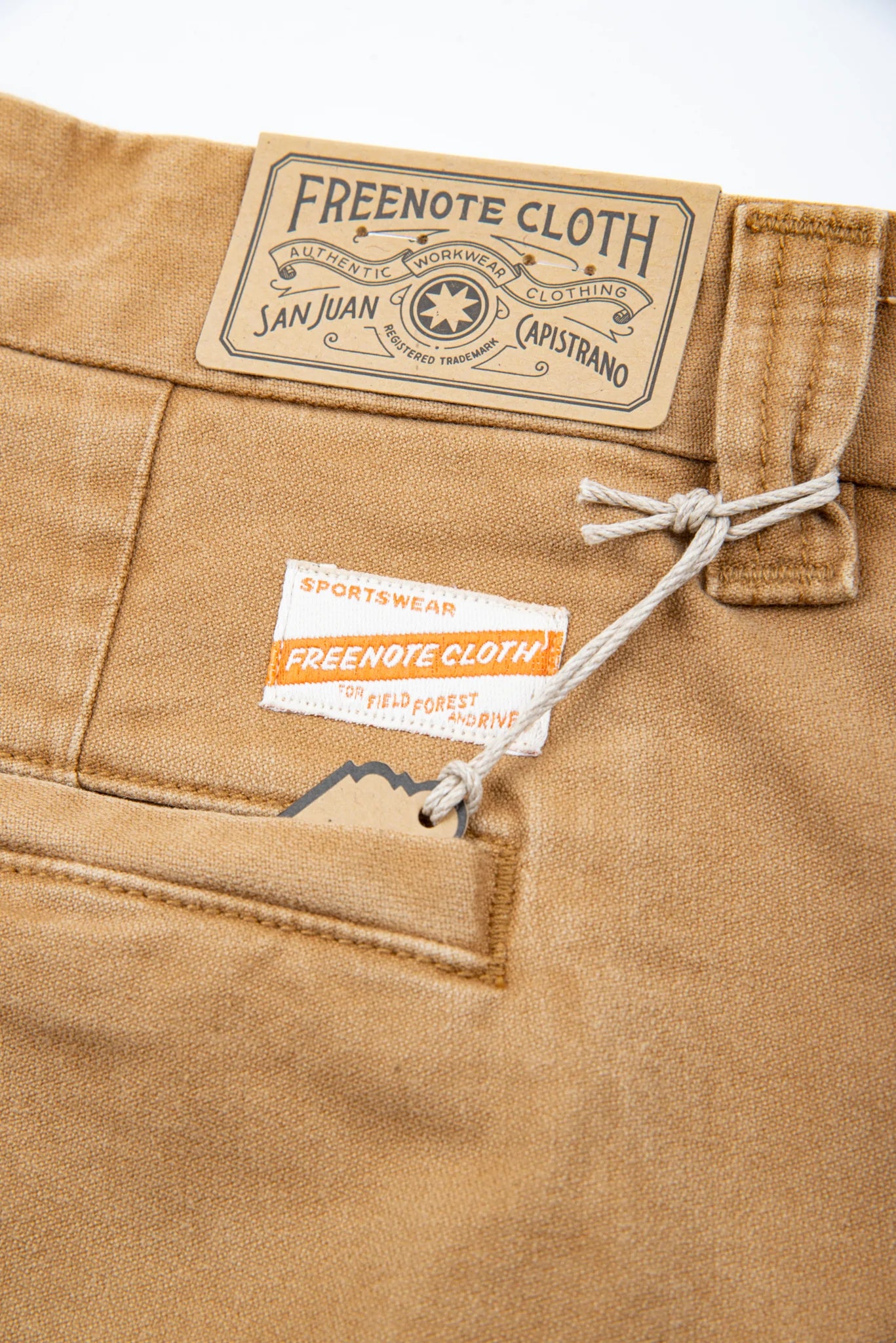 Freenote Cloth Deck Pant in Khaki