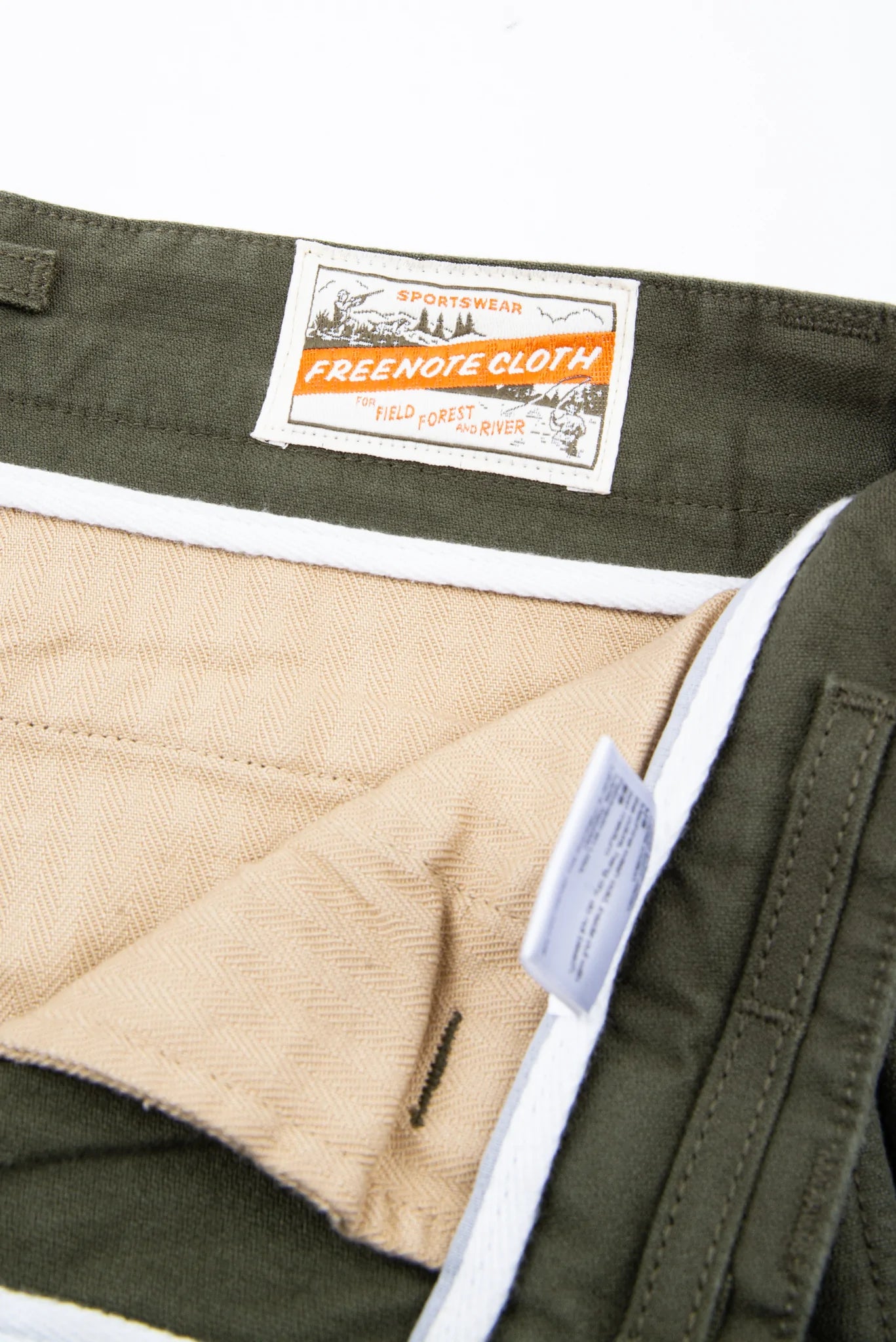 Freenote Cloth Deck Pant in Olive