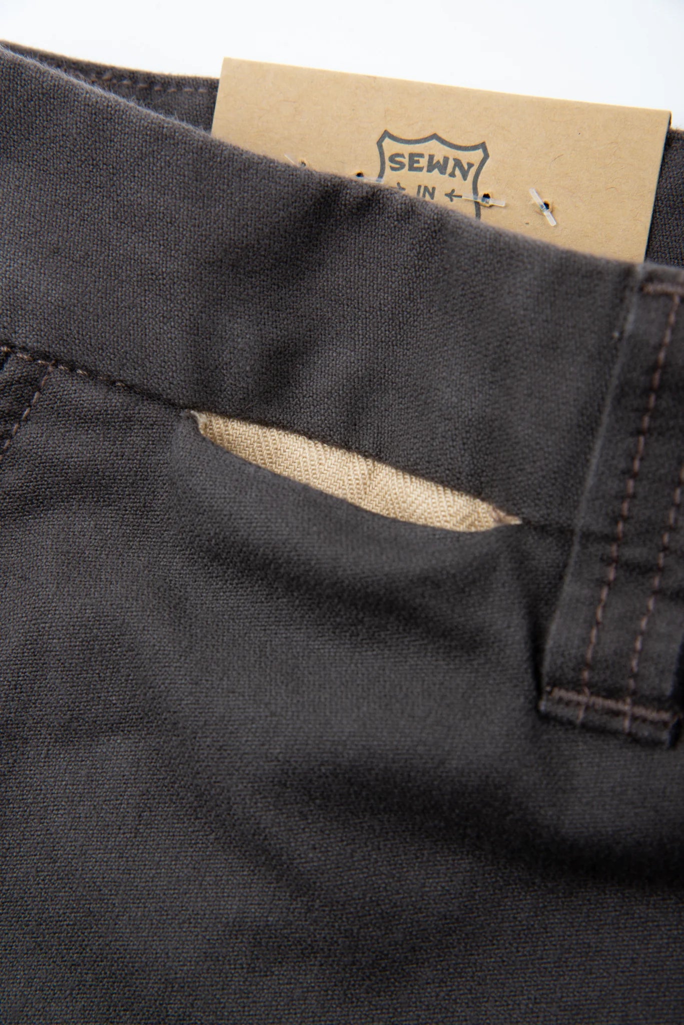 Freenote Cloth Deck Pant in Bark