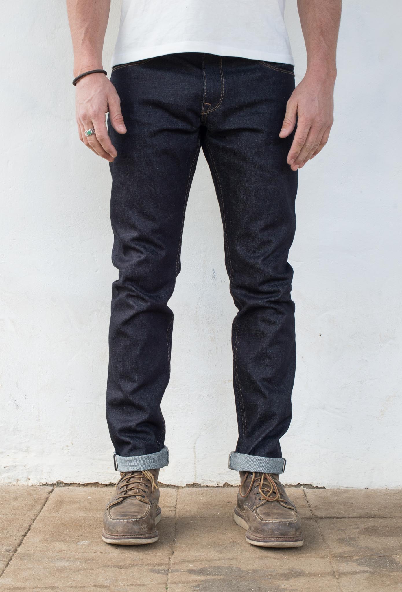 Freenote Cloth Avila Slim Taper in 14.5 Ounce Kaihara Indigo Denim