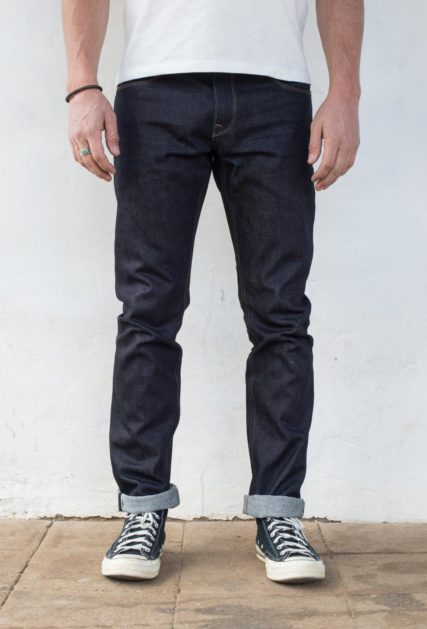 Freenote Cloth Avila Slim Taper in 14.5 Ounce Kaihara Indigo Denim