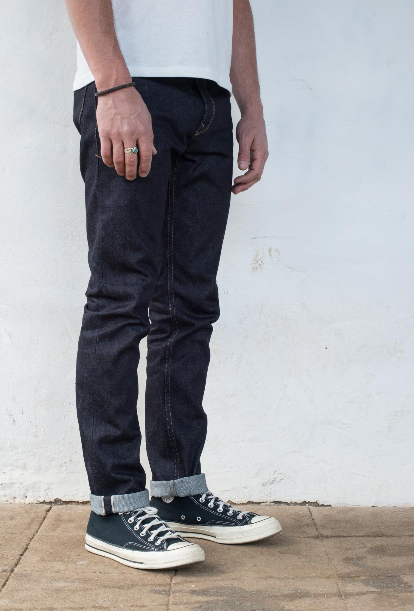 Freenote Cloth Avila Slim Taper in 14.5 Ounce Kaihara Indigo Denim