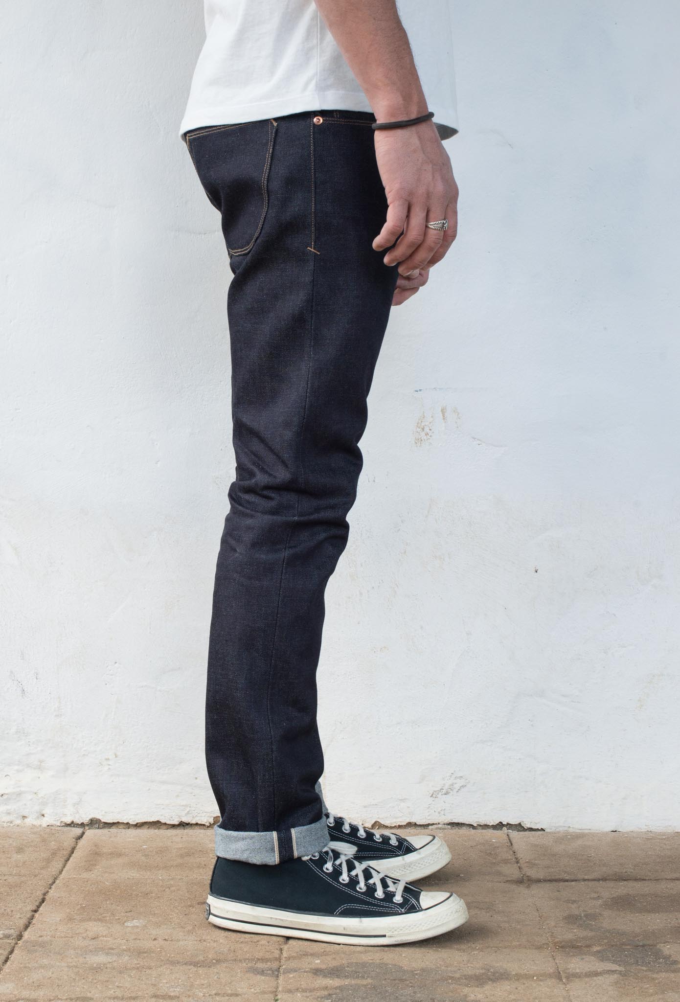 Freenote Cloth Avila Slim Taper in 14.5 Ounce Kaihara Indigo Denim