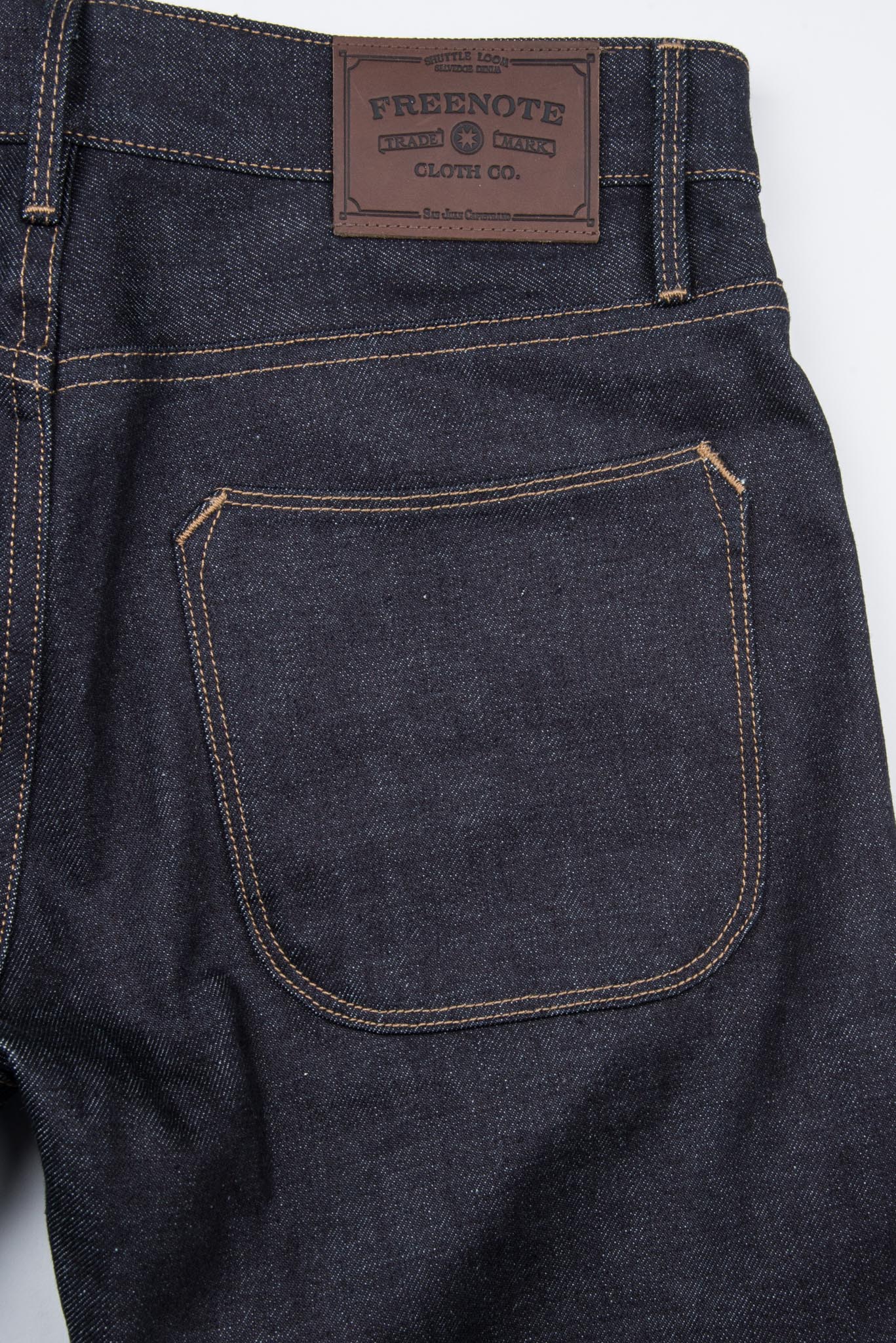 Freenote Cloth Avila Slim Taper in 14.5 Ounce Kaihara Indigo Denim