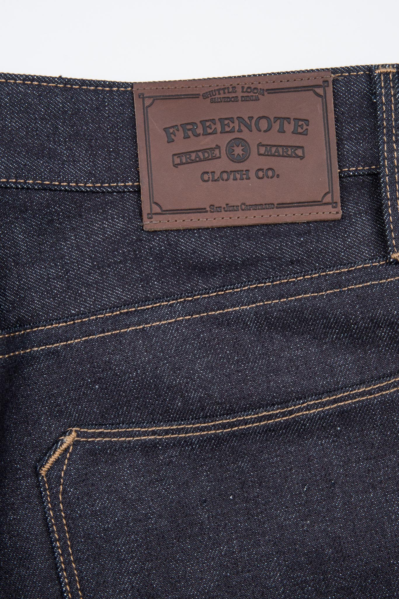 Freenote Cloth Avila Slim Taper in 14.5 Ounce Kaihara Indigo Denim