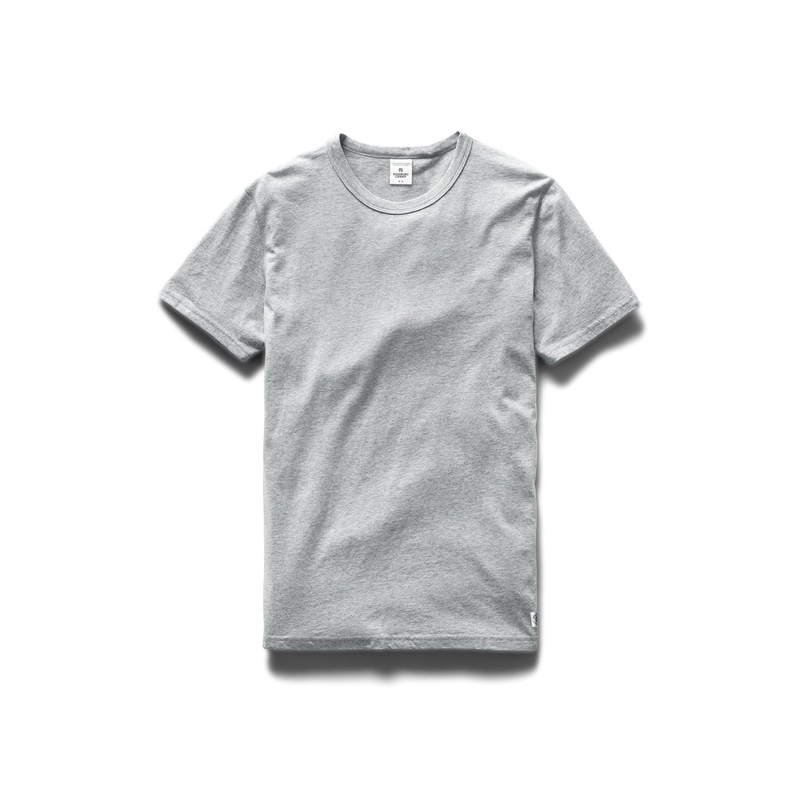 Reigning Champ Lightweight Jersey T-Shirt in Heather Grey