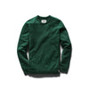 Reigning Champ Mid Weight Terry Crewneck in British Racing Green