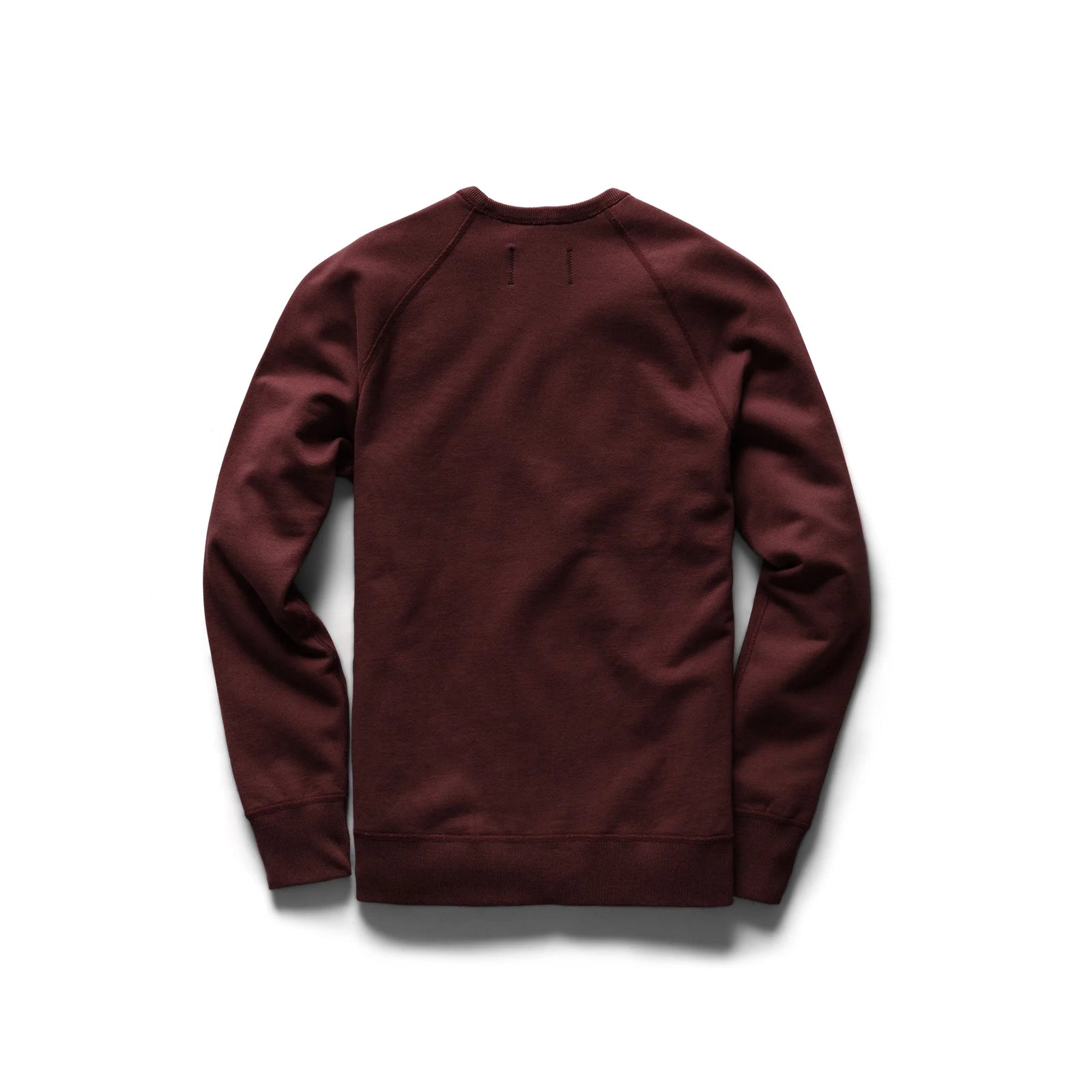 Reigning Champ Mid Weight Terry Crewneck in Crimson