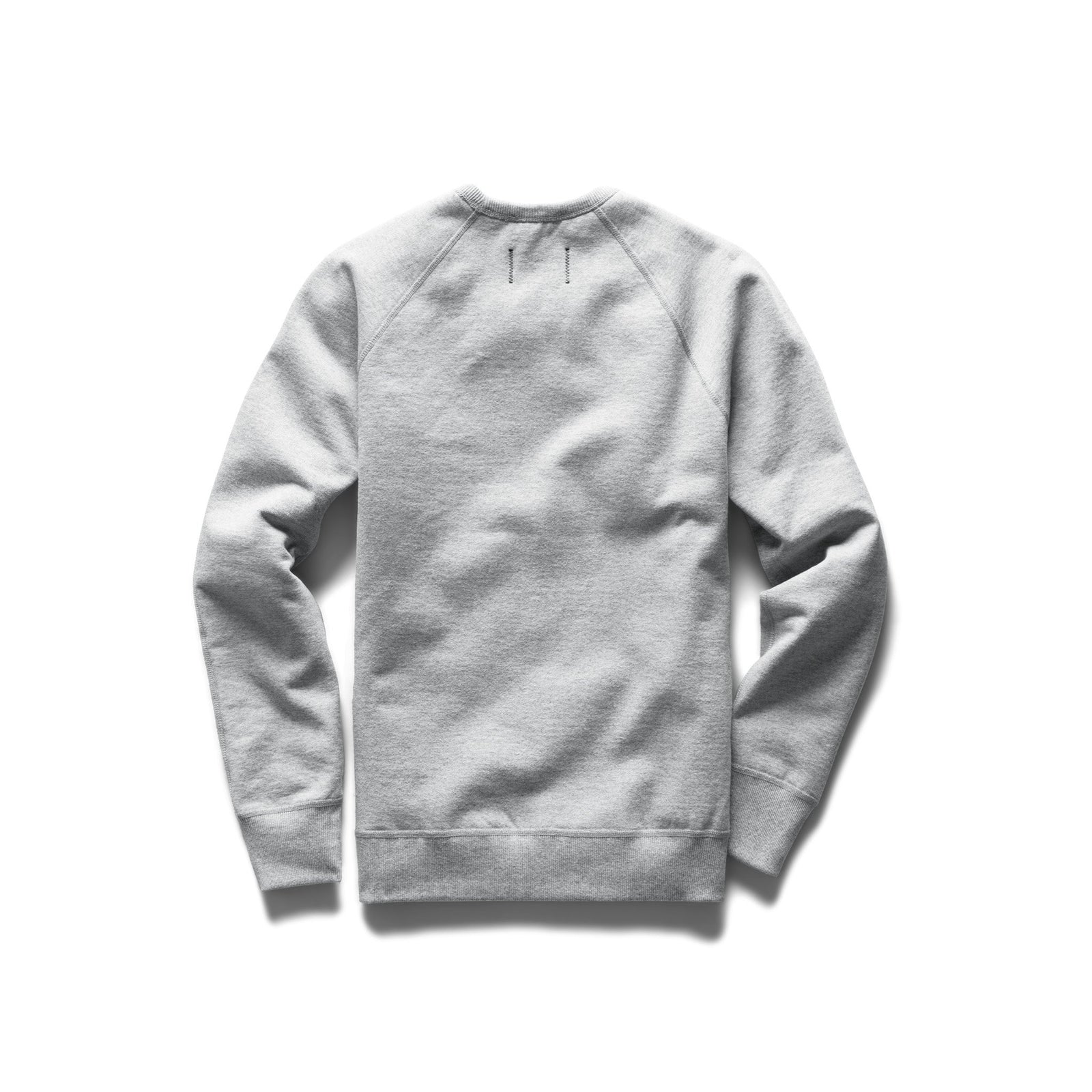 Reigning Champ Mid Weight Terry Crewneck in Heather Grey