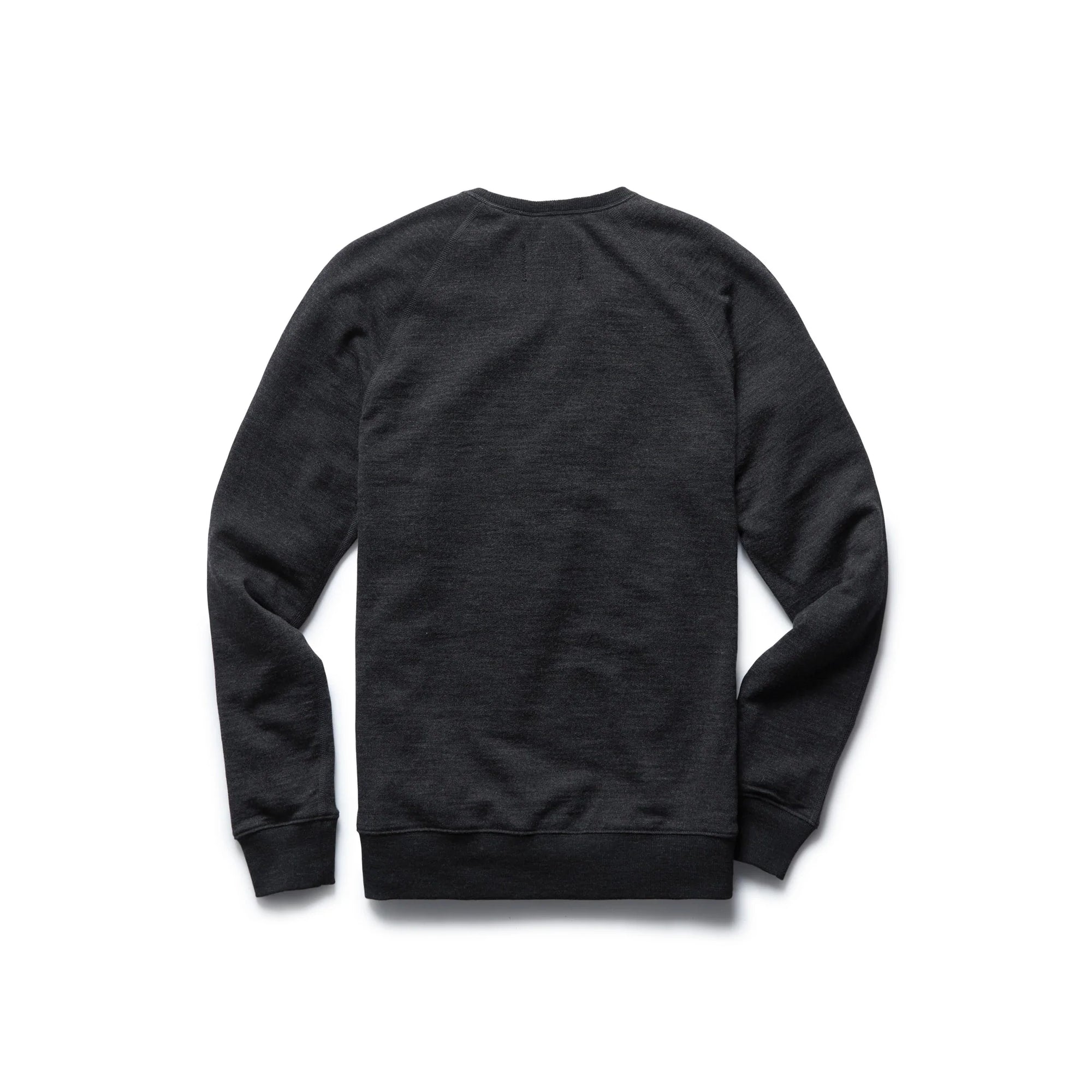 Reigning Champ Merino Terry Crewneck in Charcoal