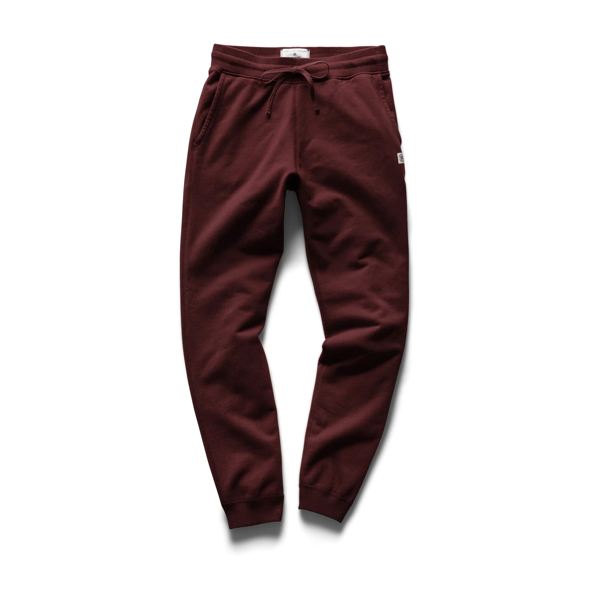 Reigning Champ Mid Weight Terry Slim Sweatpant in Crimson