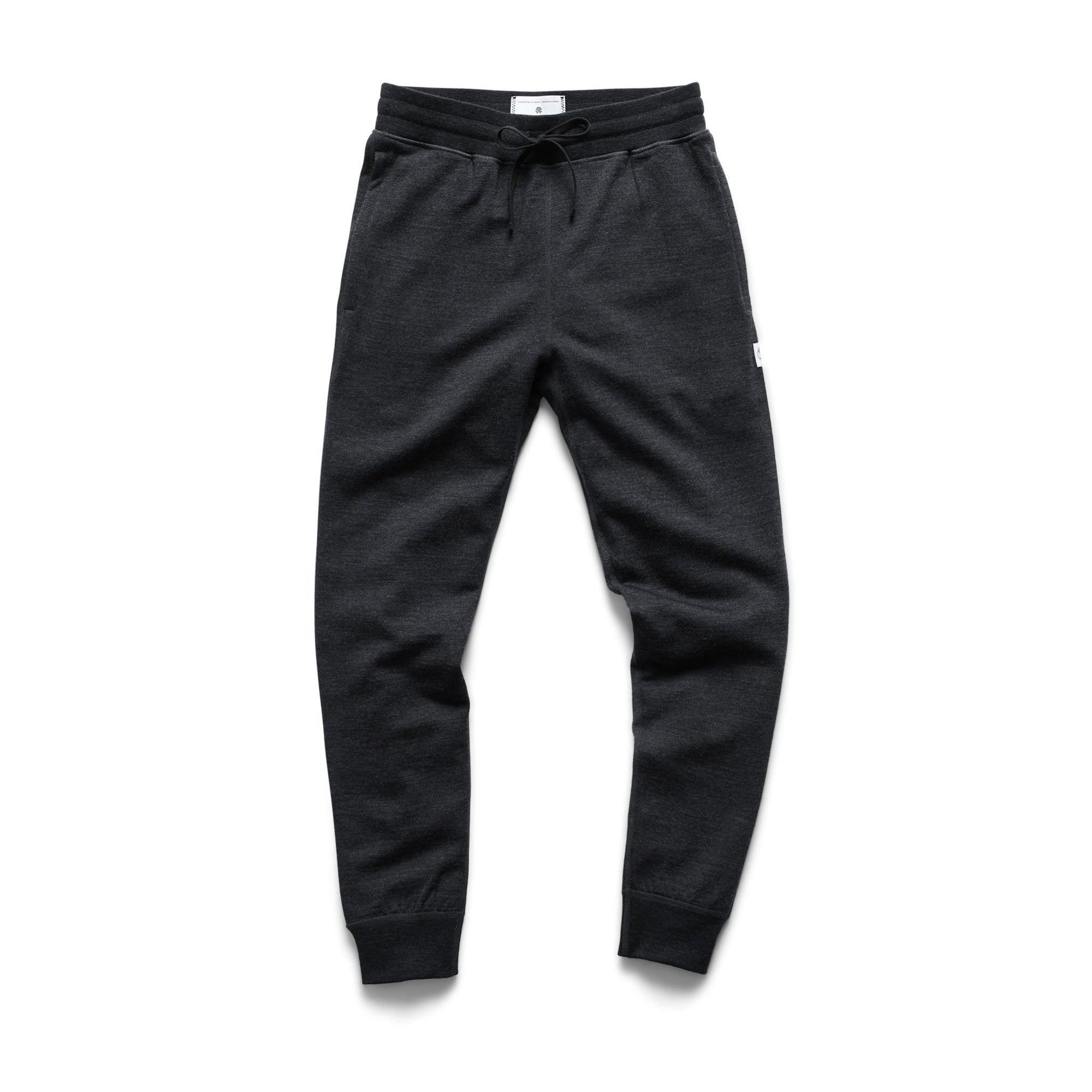 Reigning Champ Merino Terry Pant in Charcoal