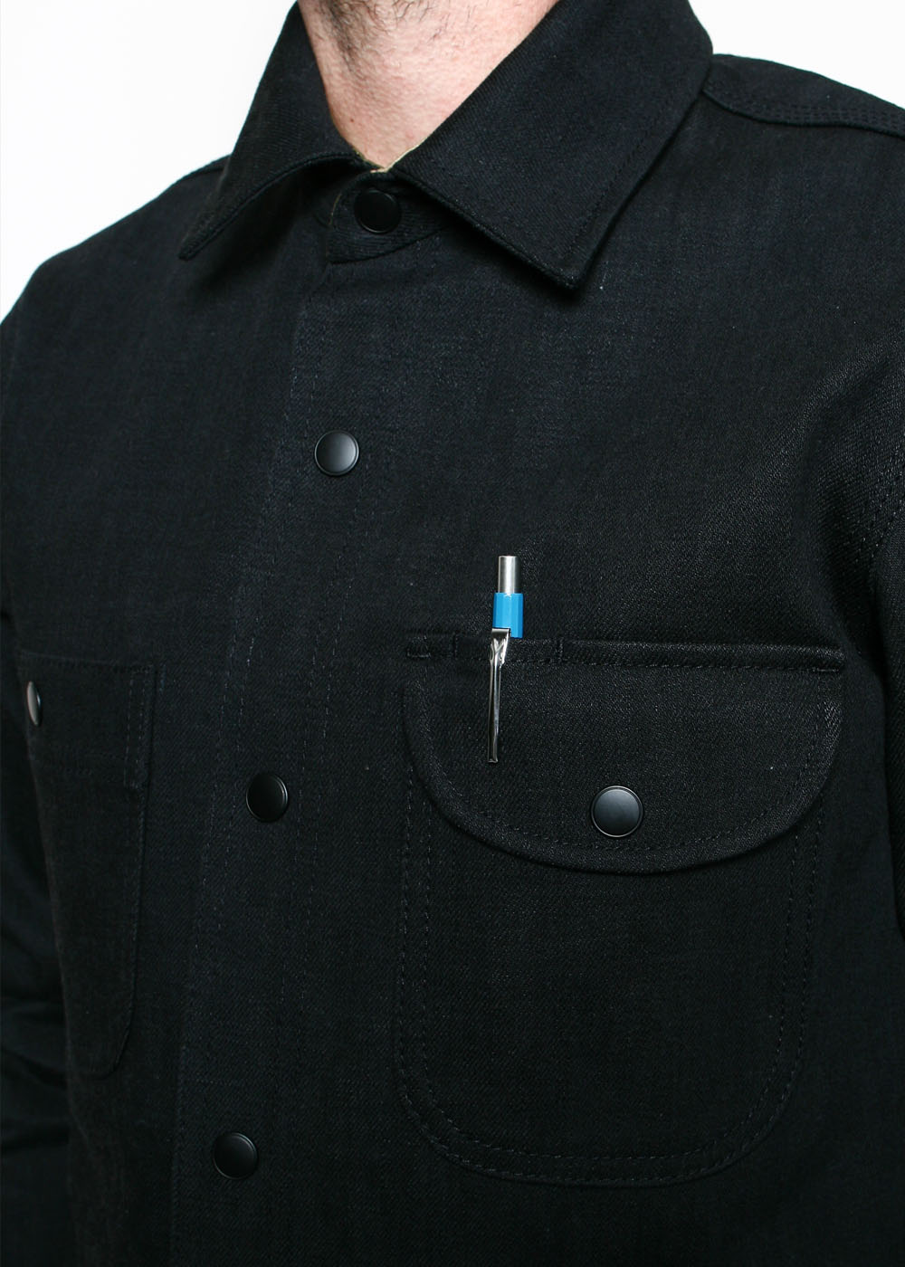 Rogue Territory Service Shirt in 15oz Stealth