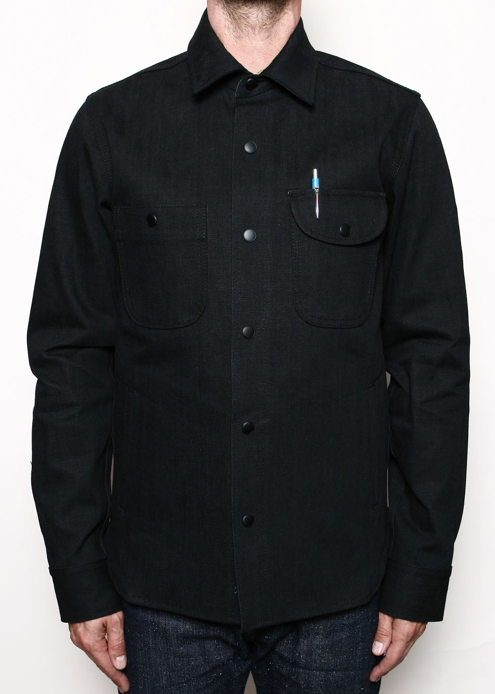 Rogue Territory Service Shirt in 15oz Stealth