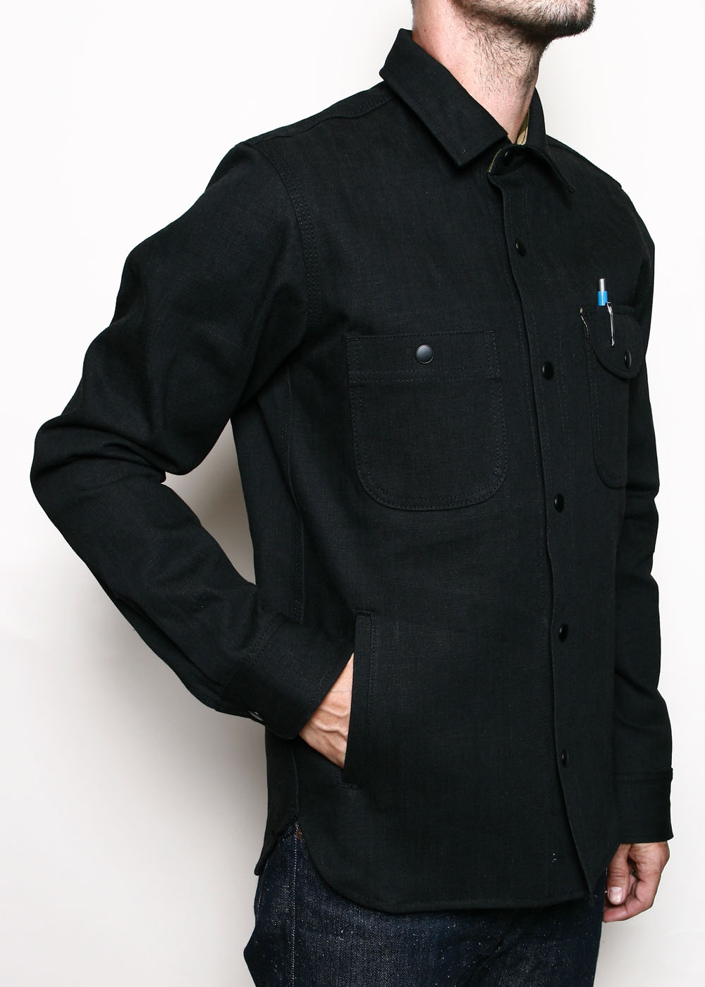 Rogue Territory Service Shirt in 15oz Stealth