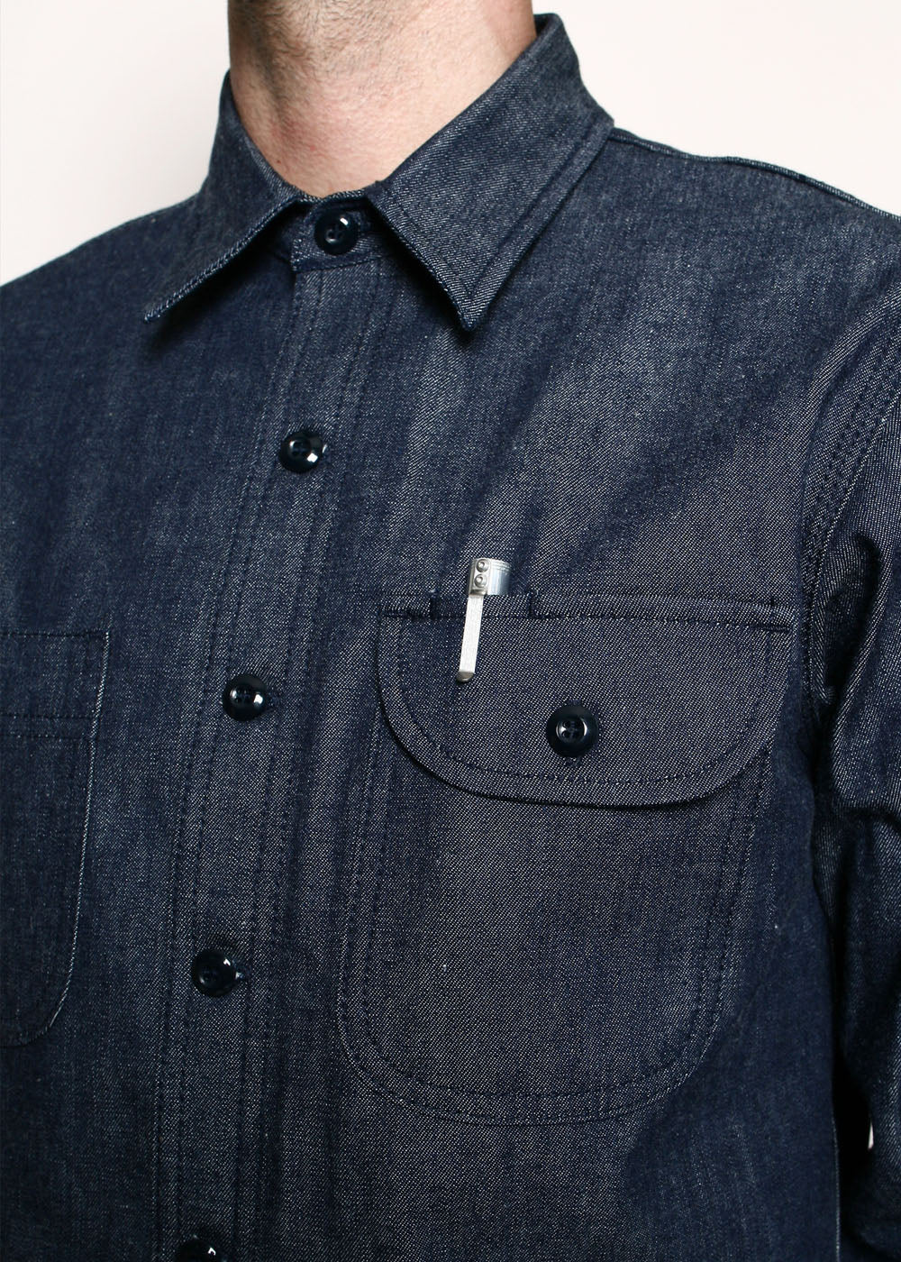 Rogue Territory Work Shirt in 11oz Indigo