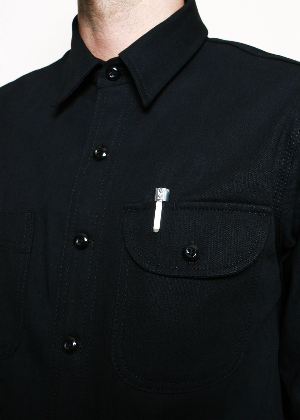 Rogue Territory Work Shirt in 11oz Stealth