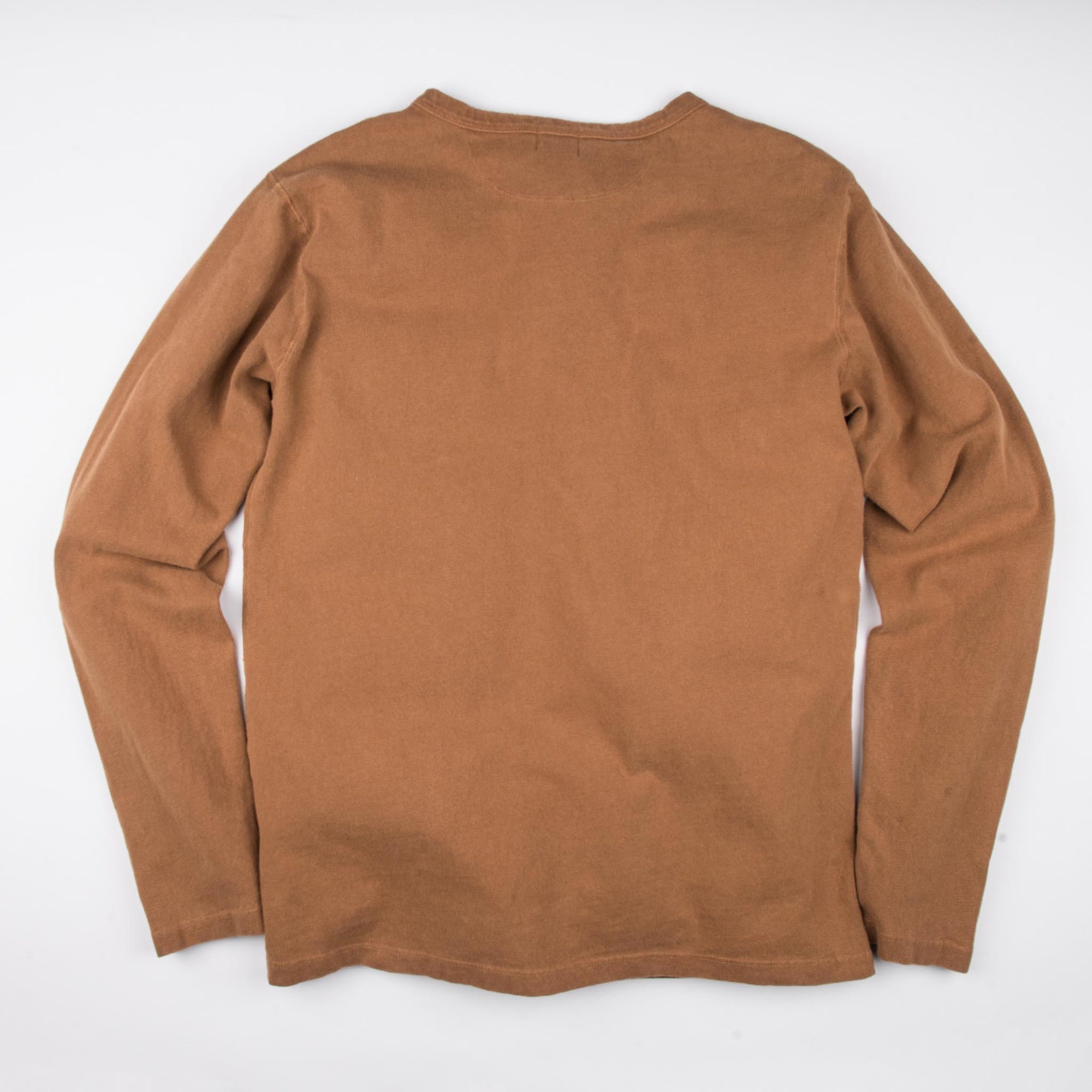 Freenote Cloth 13 Ounce Henley L/S in Tobacco