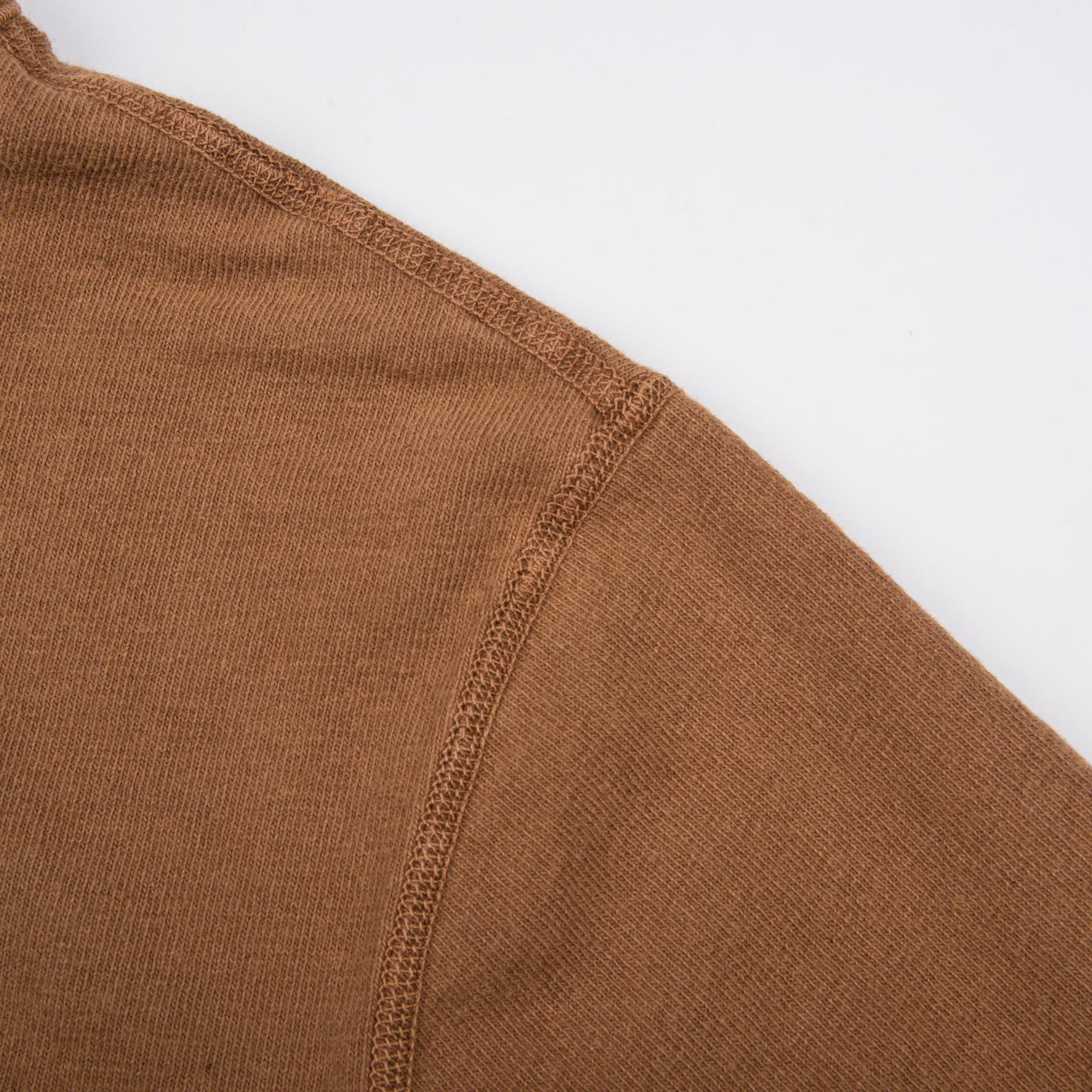 Freenote Cloth 13 Ounce Henley L/S in Tobacco