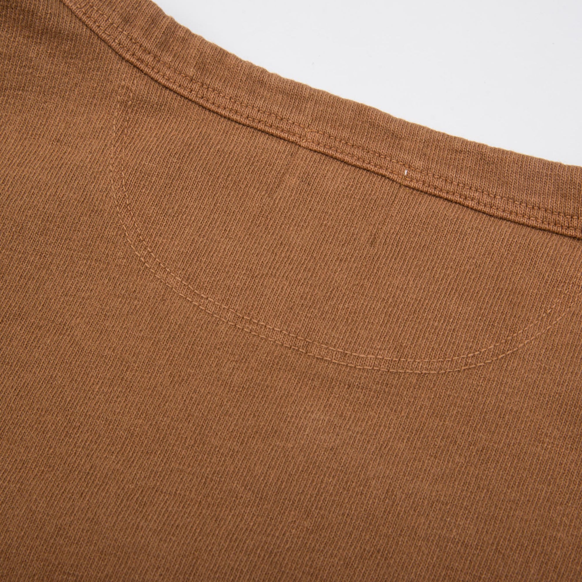 Freenote Cloth 13 Ounce Henley L/S in Tobacco
