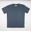 Freenote Cloth 9 Ounce Pocket Tee In Faded Blue