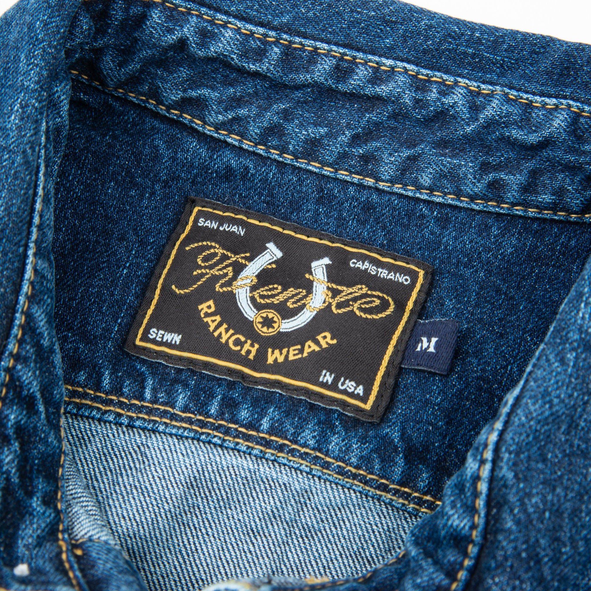 Freenote Cloth Modern Western in 11 oz Rinsed Denim