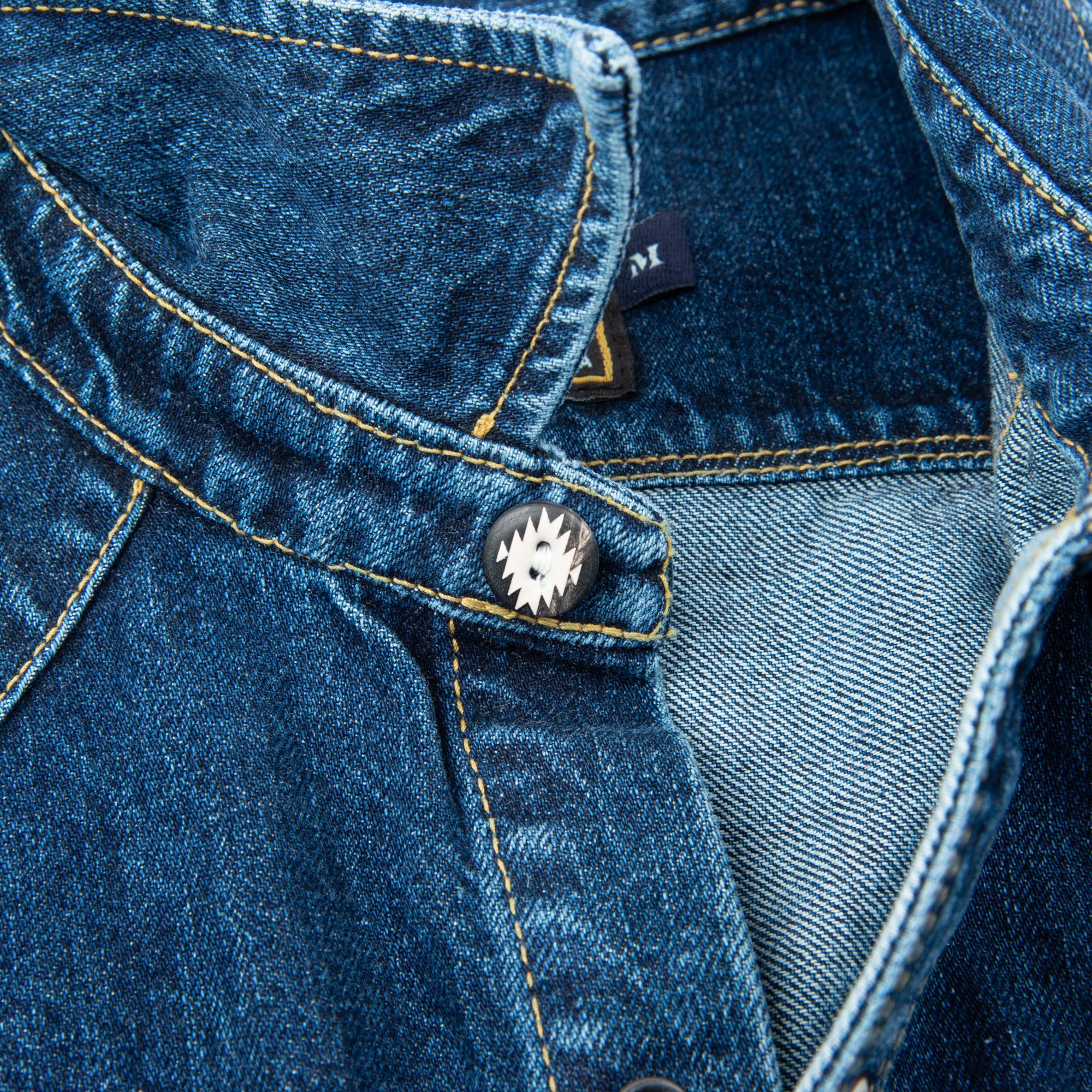 Freenote Cloth Modern Western in 11 oz Rinsed Denim