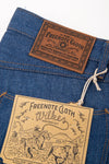 Freenote Cloth Wilkes Western Cut 12 Ounce Vintage Blue
